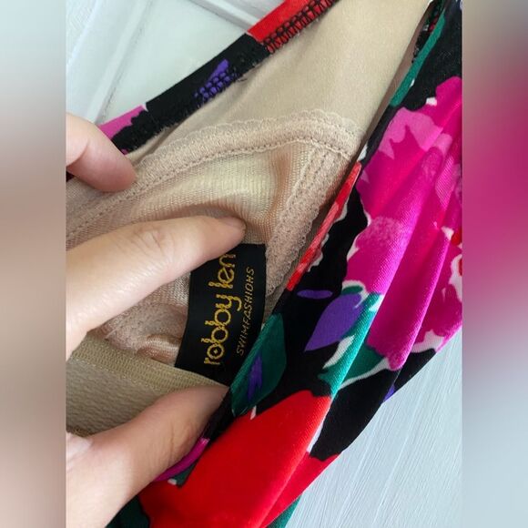 1980s Robby Len Swim Fashions Bath Suit - Picture 4 of 5